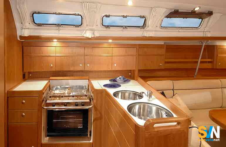 Dehler 39 SQ, la cucina