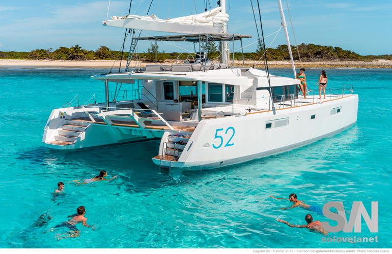 Lagoon 52, la poppa
