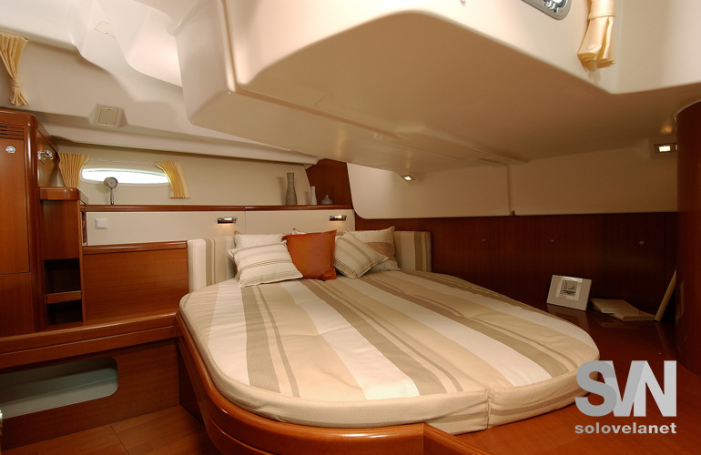 Oceanis 50, cabina di poppa