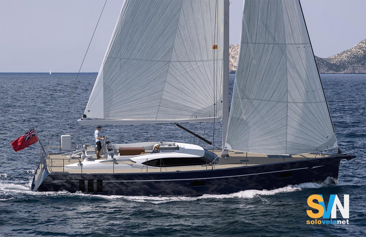 Oyster 495, la barca in navigazione