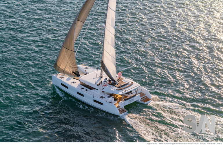 Lagoon 46, in navigazione