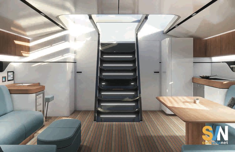 Mylius M60 GL, le scale d'ingresso