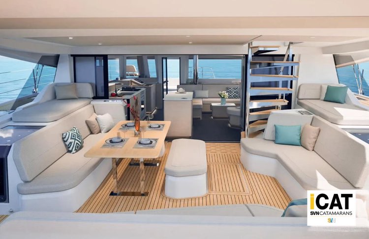 FP 55, Fountaine Pajot, il pozzetto di poppa