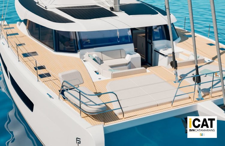 FP 55, Fountaine Pajot, il pozzetto di prua