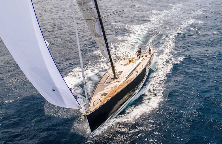 Solaris 55, 'Stay Away', in navigazione
