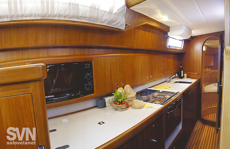 Franchini 47L, la cucina