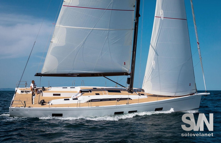 Grand Soleil 58, di bolina