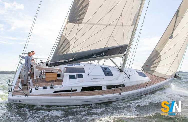 Hanse 348 in navigazione