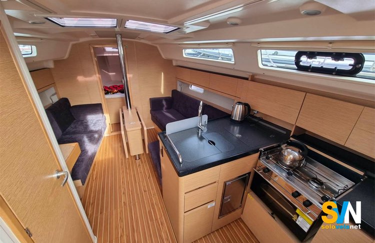 La dinette dell'Hanse 348