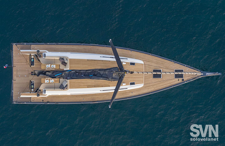 La barca vista dall'alto