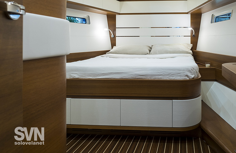 Italia 15.98, la cabina di prua