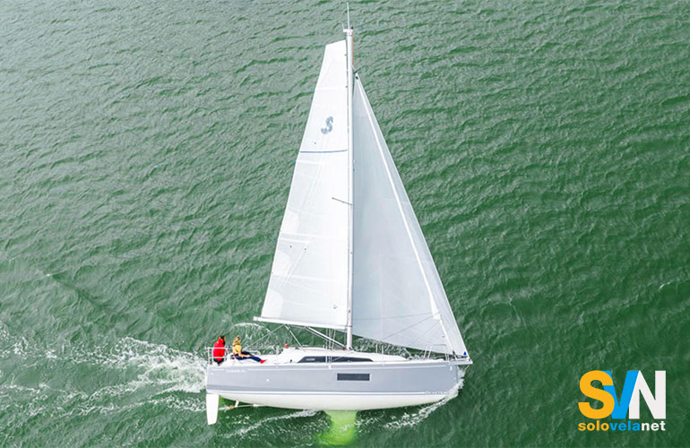 Oceanis 30.1 dall'alto