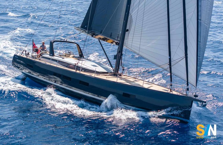 CNB 62, di bolina con code 0