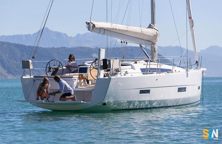 La plancetta del Dufour 430