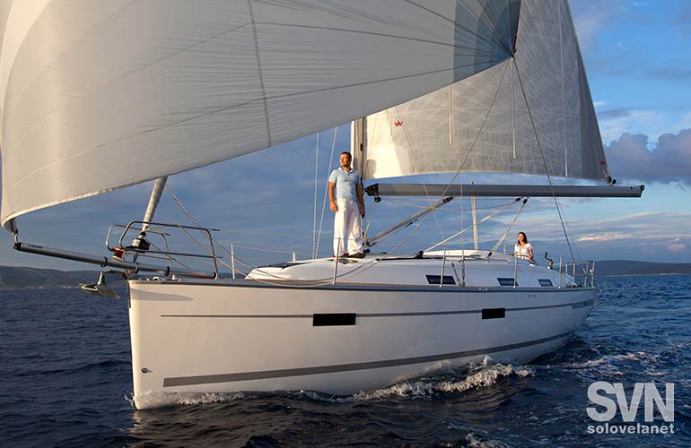Bavaria 36 Cruiser, la prua