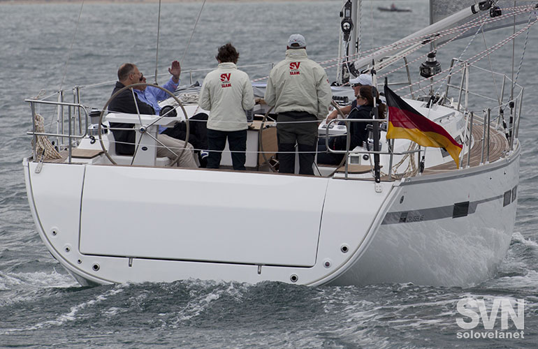 Bavaria 45 Cruiser, la poppa