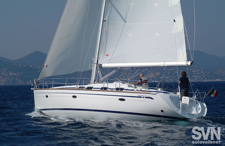 Bavaria 46 Cruiser, di poppa
