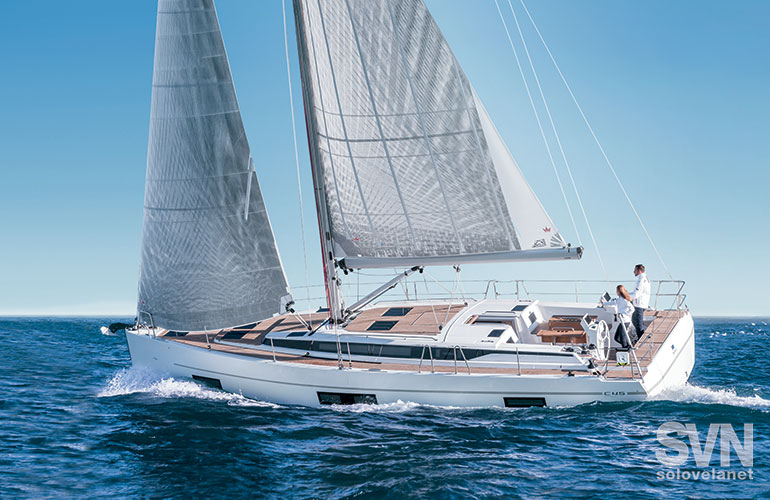 Bavaria C45, in navigazione