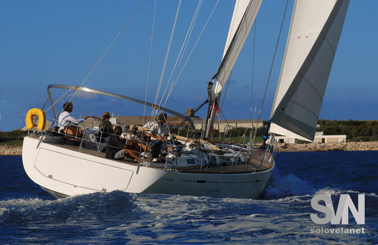 Dufour 525, di poppa