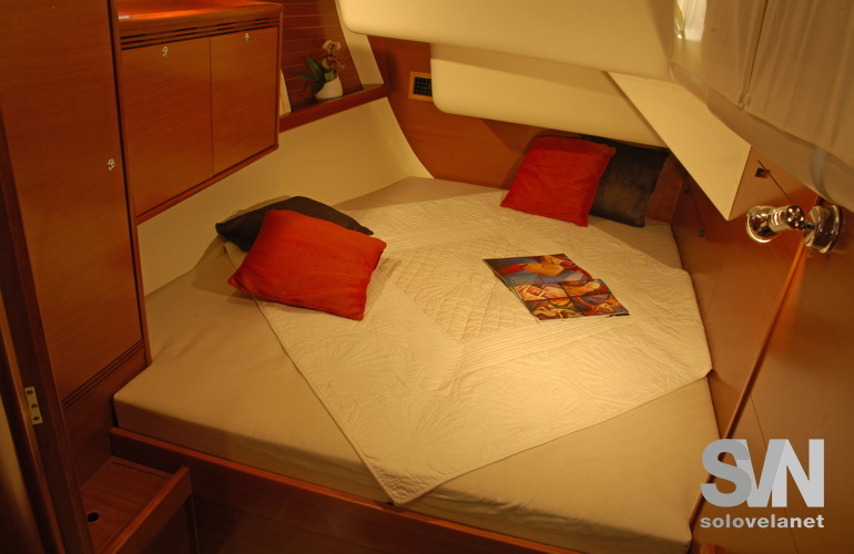 Dufour 525, cabina di poppa