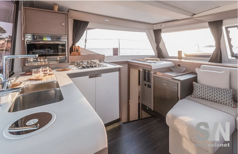 Isla 40, la cucina