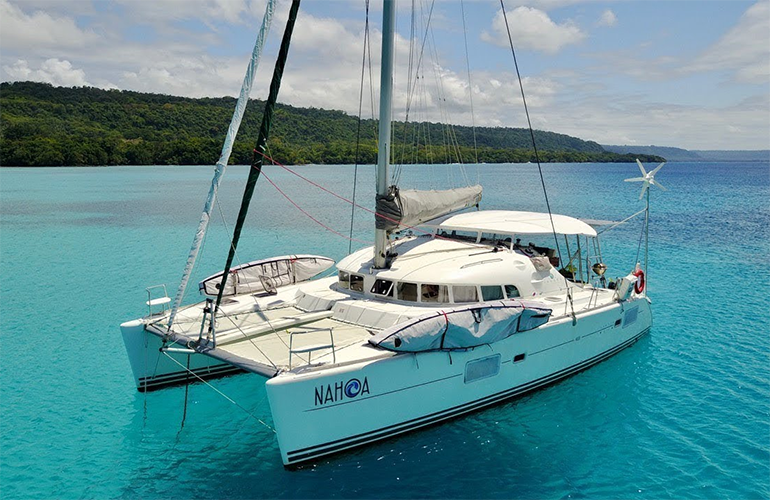 Lagoon 41S, alla fonda