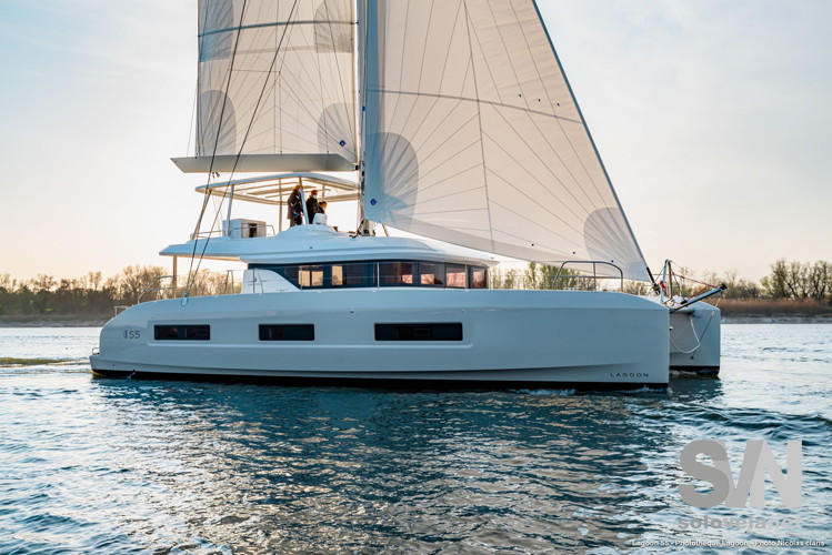 Lagoon 55, in navigazione