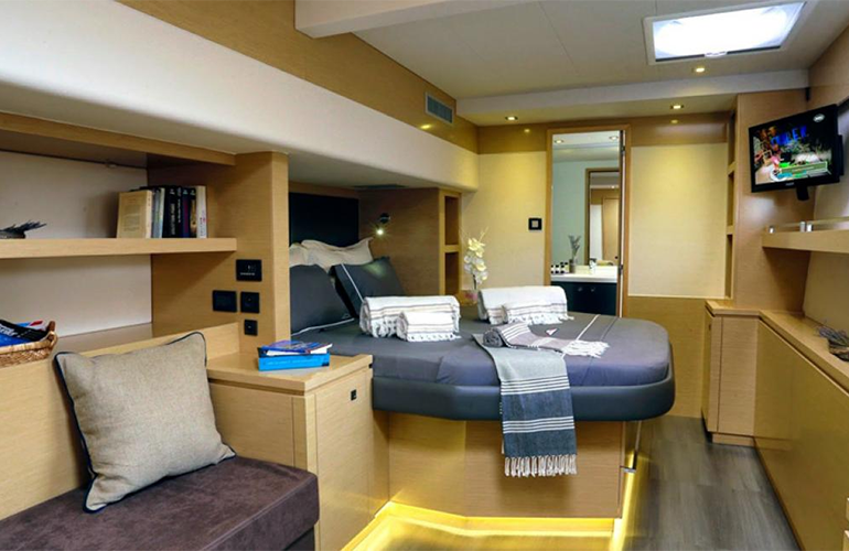Sanya 57, cabina armatore