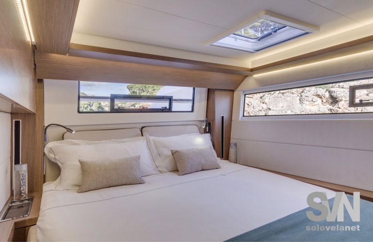 Lagoon 50, cabina ospiti