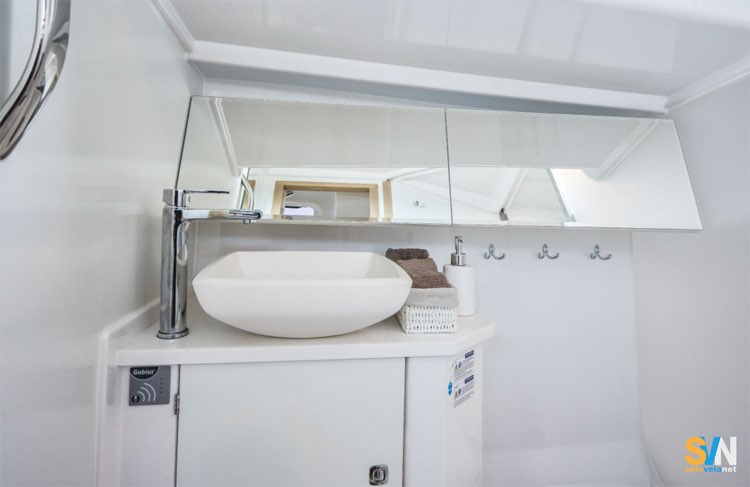 Il bagno del Maxus 35