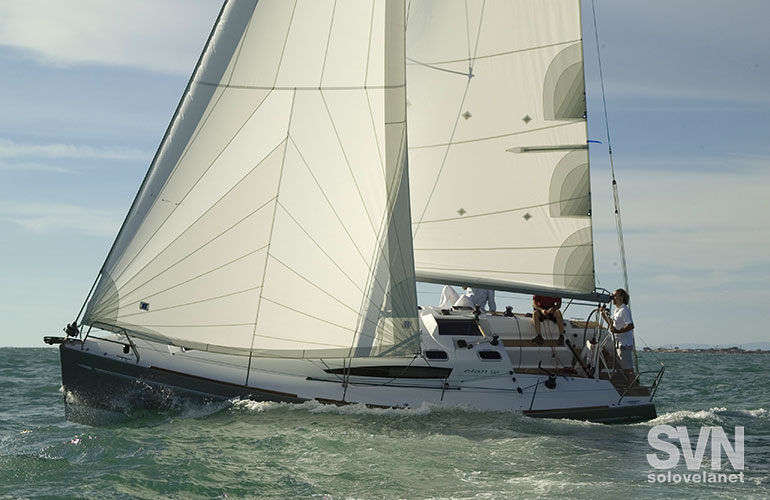 Elan 340 in navigazione