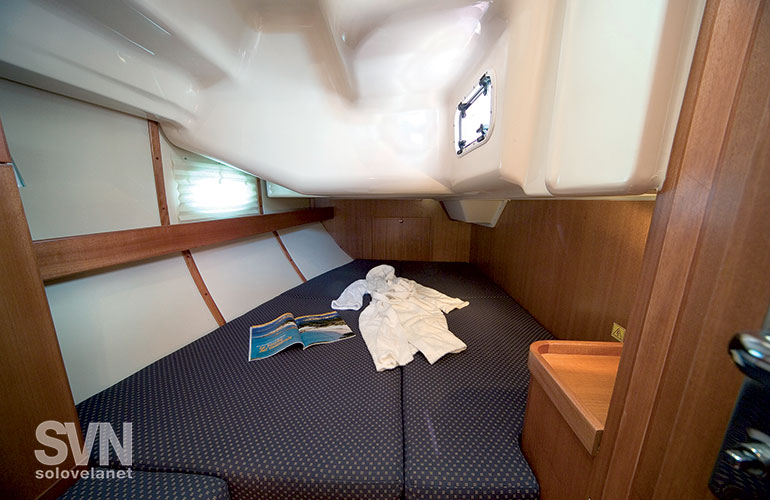 Impression 384, la cabina di poppa