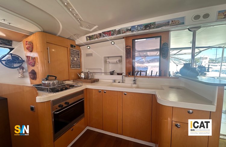Fountaine Pajot - Orana 44, la cucina