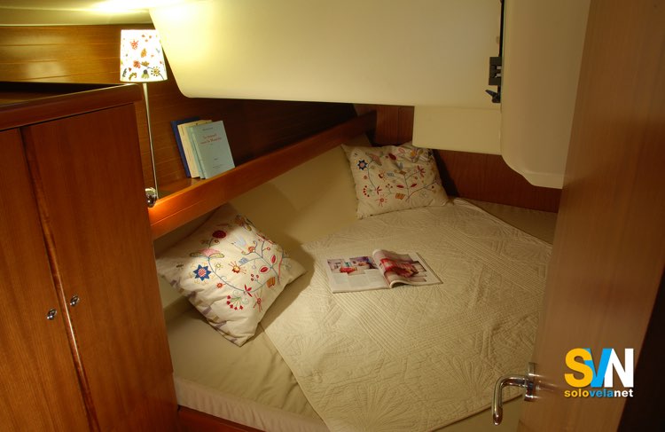 Dufour 425 GL, cabina di poppa