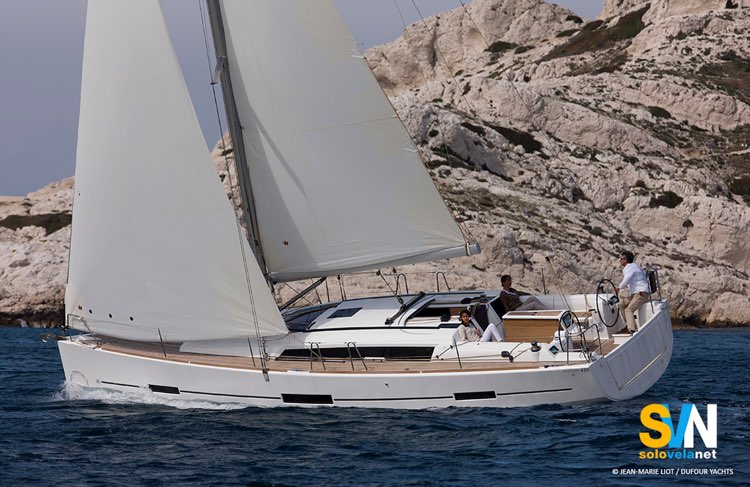 Dufour 410 Gl, sotto vela