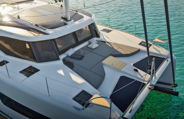 Fountaine Pajot - Lipari 41, il pozzetto di prua