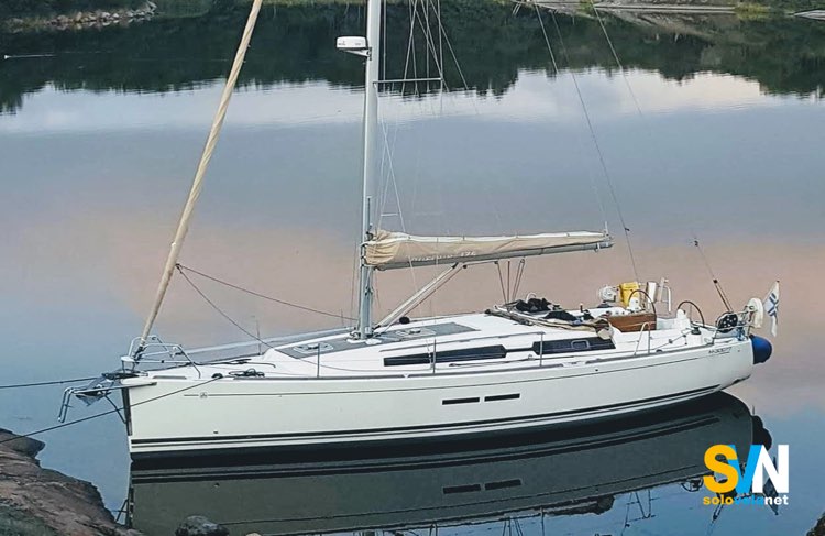 Dufour 375 GL, in rada