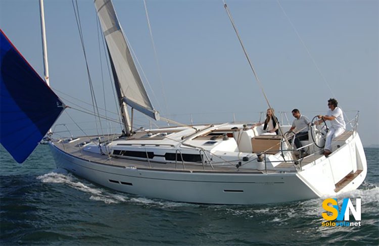 Dufour 455 GL, sotto gennaker