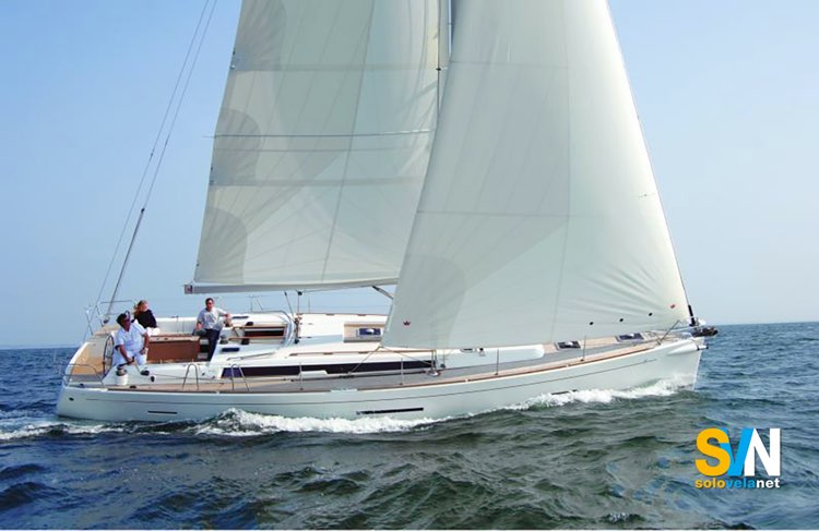 Dufour 450 GL, in navigazione