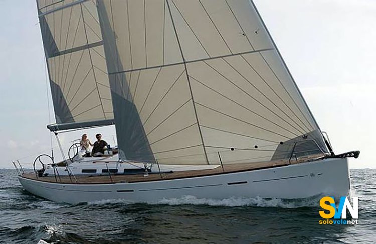 Dufour 45, vista di prua