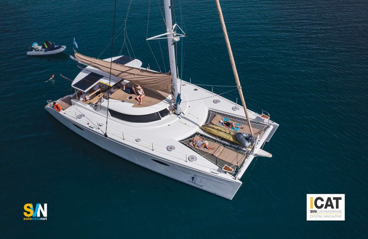 Fountaine Pajot - Eleuthera 60, dal drone in rada