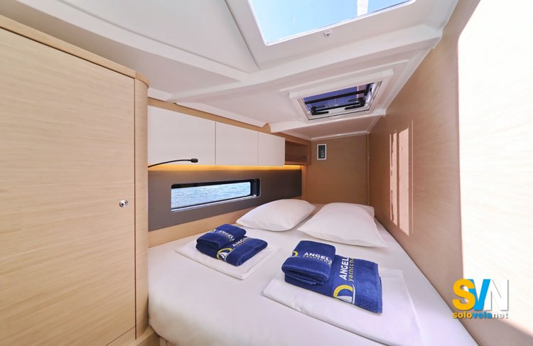 Dufour 44, cabina di poppa