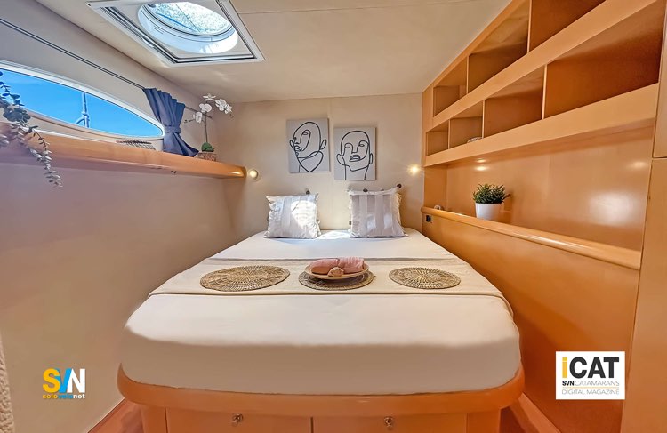 Fountaine Pajot - Eleuthera 60,  Fountaine Pajot - Eleuthera 60, cabina ospiti
