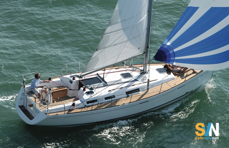 Dufour 365 GL, visto dall'alto