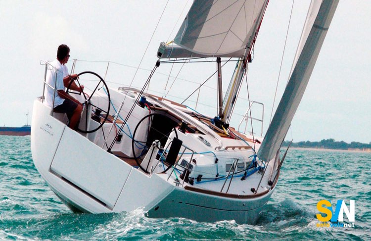 Dufour 40E, di poppa