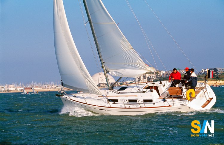 Dufour 35 GL, di bolina