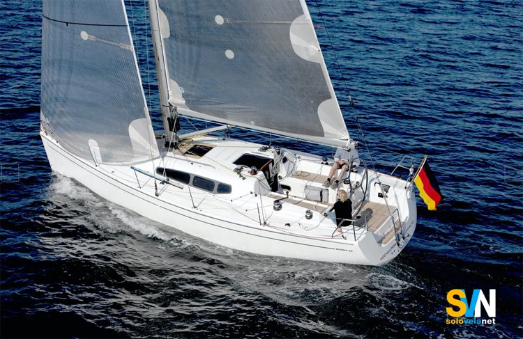 Dehler 35, mocello degli anni 2000 molto veloce e costruito con standard di qualità elevati