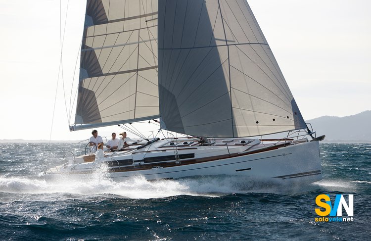 Dufour 405 GL, di bolina