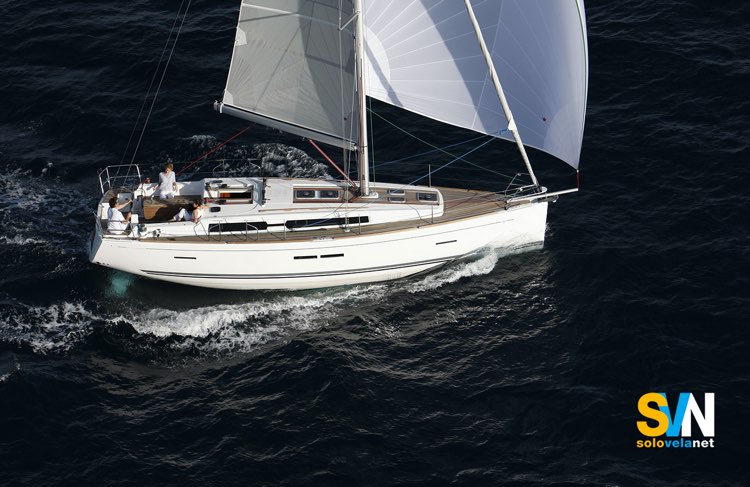 Dufour 405 GL, sotto gennaker
