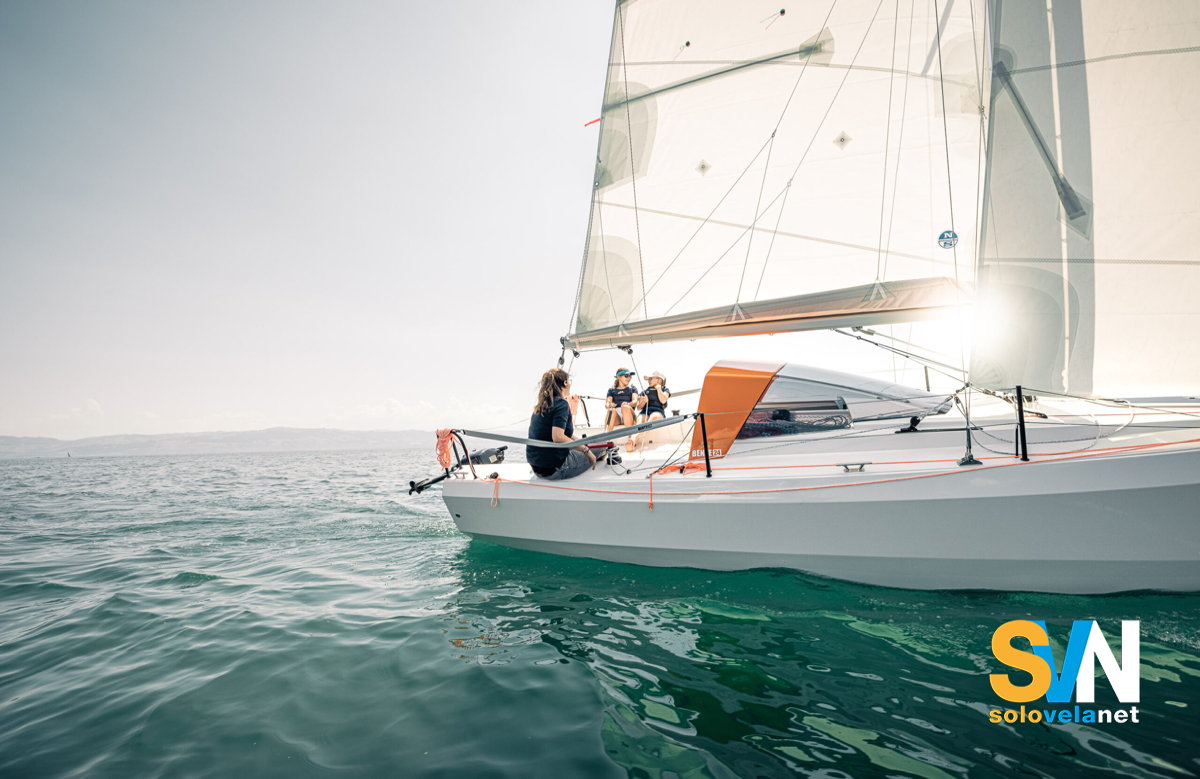 Il Bente 24 in navigazione